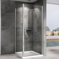 Душевой уголок Abber Sonnenstrand AG04100-S70 70x100, профиль хром, стекло прозрачное