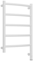 Полотенцесушитель электрический Сунержа Галант 3.1 30-6001-6040 70x45 см, подключение справа, матовый белый, лесенка