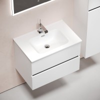 Мебель для ванной комнаты Sancos Urban 70 белый глянец, раковина белая