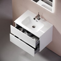 Мебель для ванной комнаты Sancos Urban 70 белый глянец, раковина белая