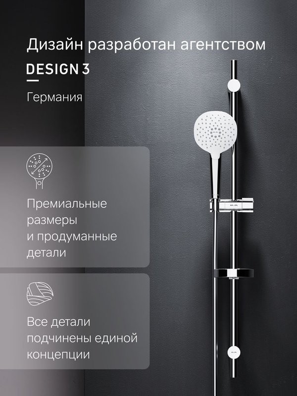 Душевой гарнитур AM.PM Spirit V2.0 F0170A000