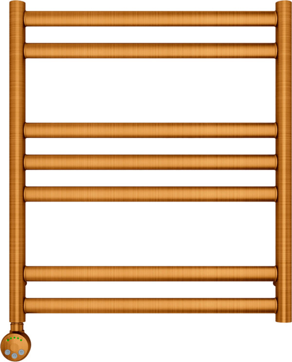 Полотенцесушитель электрический Lemark Status П7 50х60, бронза