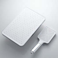 Душевая система / Тропический душ со смесителем встраиваемая Shevanik S9935, хром