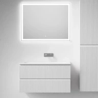 Мебель для ванной комнаты Sancos Snob R 90 подвесная, bianco, раковина СN7019wx