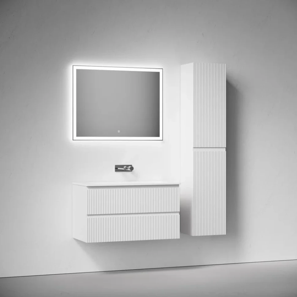 Мебель для ванной комнаты Sancos Snob R 90 подвесная, bianco, раковина СN7019wx