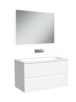 Мебель для ванной комнаты Sancos Snob R 90 подвесная, bianco, раковина СN7019wx