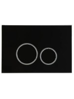 Кнопка смыва для унитаза AltroBagno Beni aggiuntivi AltroBagnoPFP005DQ пластик, цвет черный