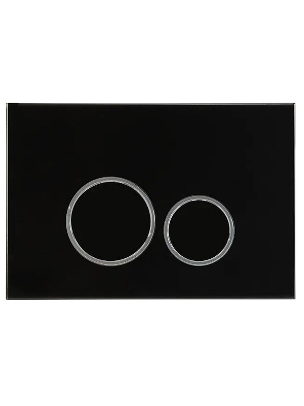 Кнопка смыва для унитаза AltroBagno Beni aggiuntivi AltroBagnoPFP005DQ пластик, цвет черный