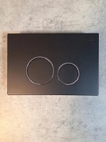 Кнопка смыва для унитаза AltroBagno Beni aggiuntivi AltroBagnoPFP005DQ пластик, цвет черный