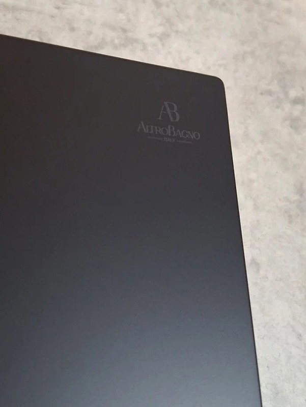 Кнопка смыва для унитаза AltroBagno Beni aggiuntivi AltroBagnoPFP005DQ пластик, цвет черный