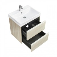 Тумба под раковину без столешницы Roca Ona 60 подвесная, светлый дуб