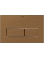 Кнопка смыва для унитаза Kludi Unifix 32PP01N1 пластик, цвет брашированная бронза