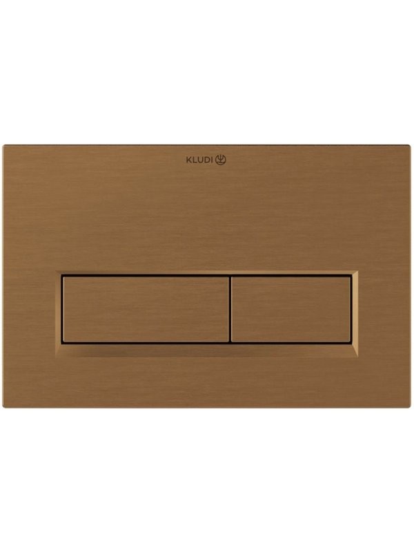 Кнопка смыва для унитаза Kludi Unifix 32PP01N1 пластик, цвет брашированная бронза