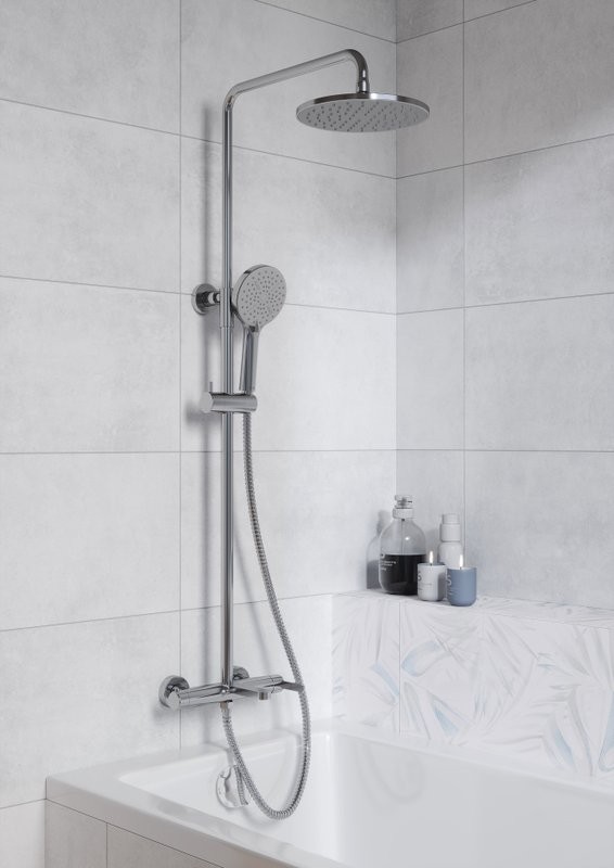 Душевая стойка Cersanit Олива (Oliva) 68999 хром