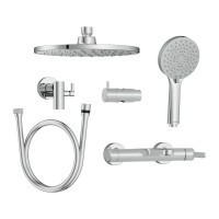 Душевая стойка Cersanit Олива (Oliva) 68999 хром