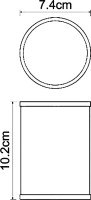 Стакан Wasserkraft Rossel K-5728