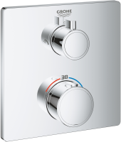 Термостатический смеситель встраиваемый Grohe Grohtherm 24079000 для душа, хром