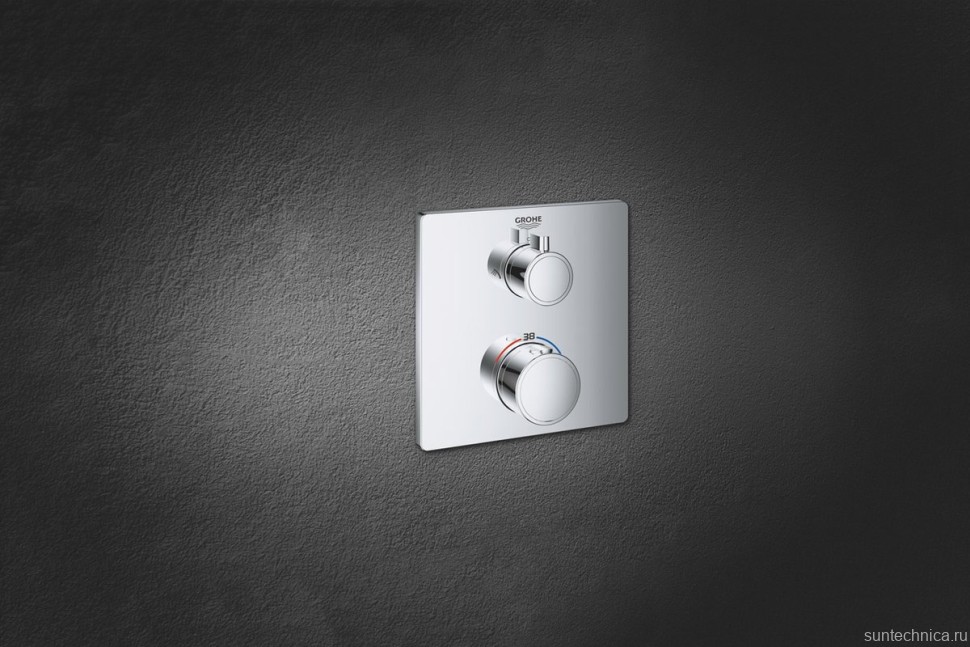 Термостатический смеситель встраиваемый Grohe Grohtherm 24079000 для душа, хром