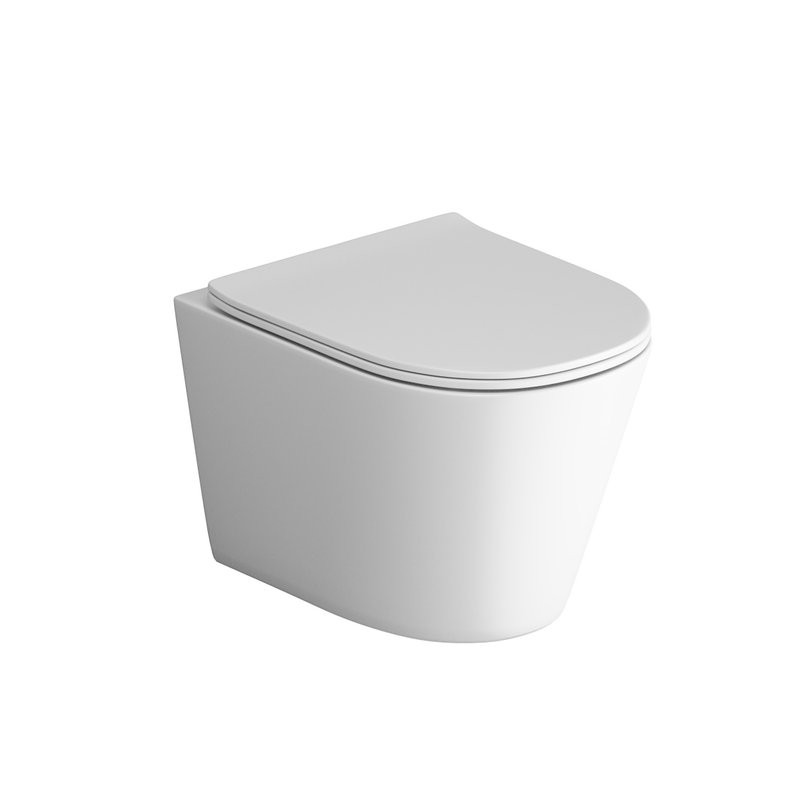 Унитаз подвесной Grossman GR-4477MSQ с микролифтом, белый матовый