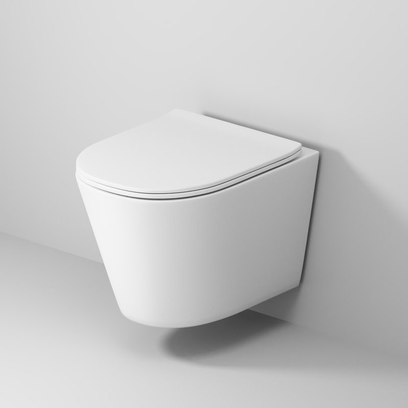 Унитаз подвесной Grossman GR-4477MSQ с микролифтом, белый матовый