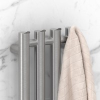 Полотенцесушитель электрический Сунержа Кантата 4.0 071-0885-1259 120x20 см, подключение справа, скрытое подключение справа, сатин, I-образный