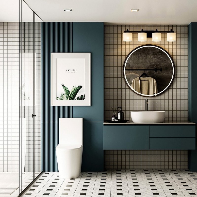 Унитаз-компакт напольный Abber Bequem AC1112TMW безободковый, с микролифтом, белый матовый