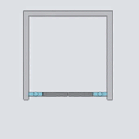 Душевая дверь в нишу Radaway Nes DWD I 90