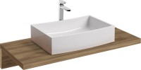 Столешница с раковиной Ravak L 120 темный орех