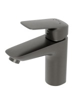 Смеситель для раковины BelBagno Due DUE-LVM-GM-W0 оружейная сталь Смеситель для раковины BelBagno Due DUE-LVM-GM-W0 оружейная сталь