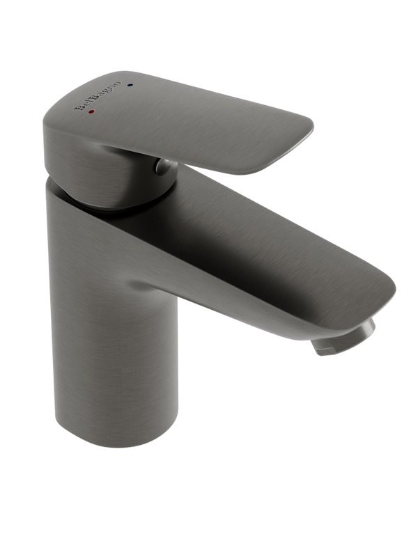Смеситель для раковины BelBagno Due DUE-LVM-GM-W0 оружейная сталь
