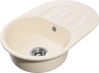 Мойка кухонная GranFest Smart SM 680 L бежевая