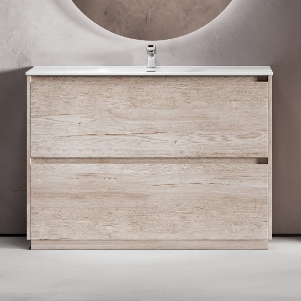 Тумба под раковину Sancos Libra Floor 120 дуб галифакс натуральный