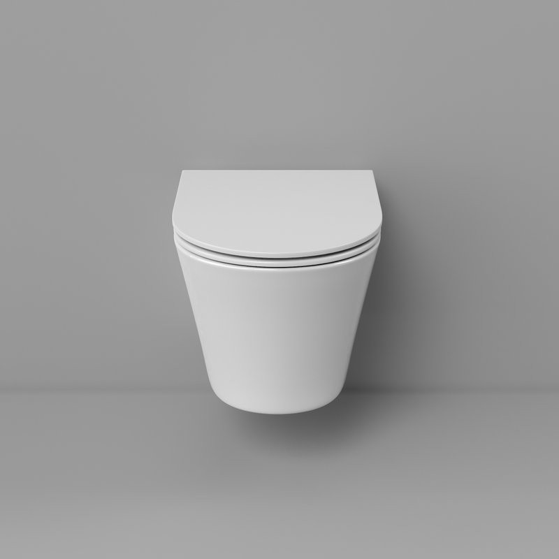 Унитаз подвесной Grossman Thin Rim GR-5604SQ глянцевый белый