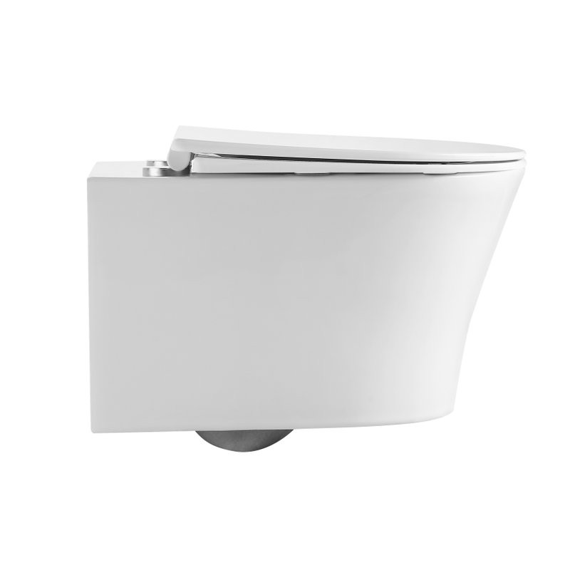 Унитаз подвесной Grossman Thin Rim GR-5604SQ глянцевый белый