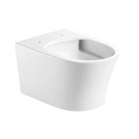 Унитаз подвесной Grossman Thin Rim GR-5604SQ глянцевый белый