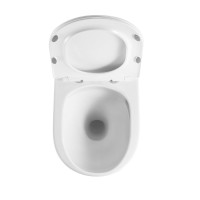 Унитаз подвесной Grossman Thin Rim GR-5604SQ глянцевый белый