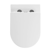 Унитаз подвесной Grossman Thin Rim GR-5604SQ глянцевый белый