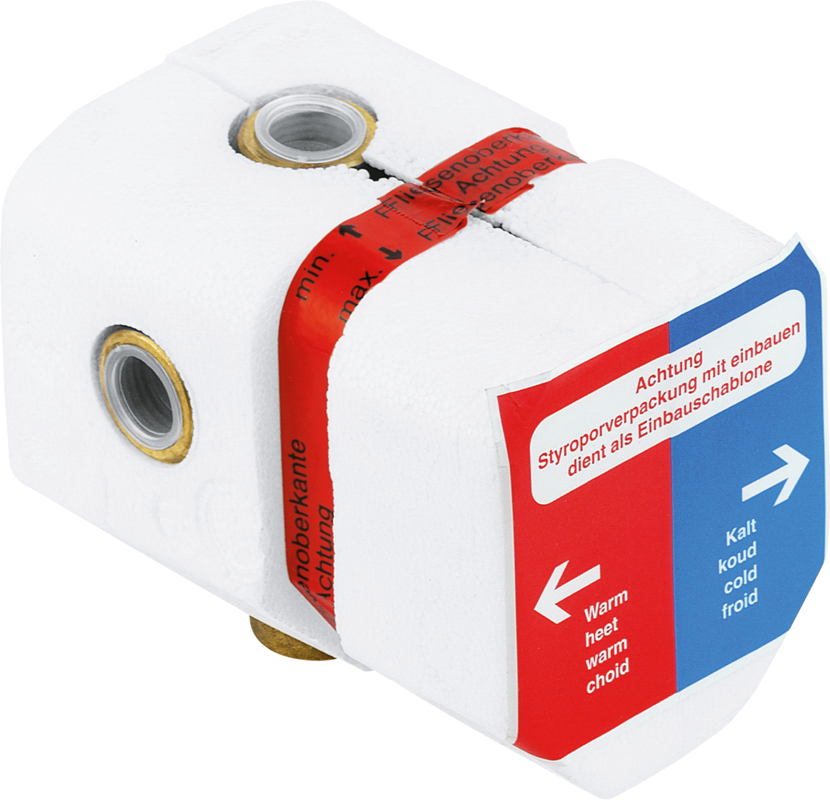 Встраиваемый смеситель для душа и ванны Kludi Pure&Easy 374190565 с внутренней частью 38636