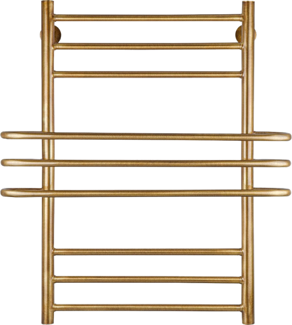 Полотенцесушитель водяной Secado Палермо 4603777477219 85x70 см, бронза, лесенка, латунь
