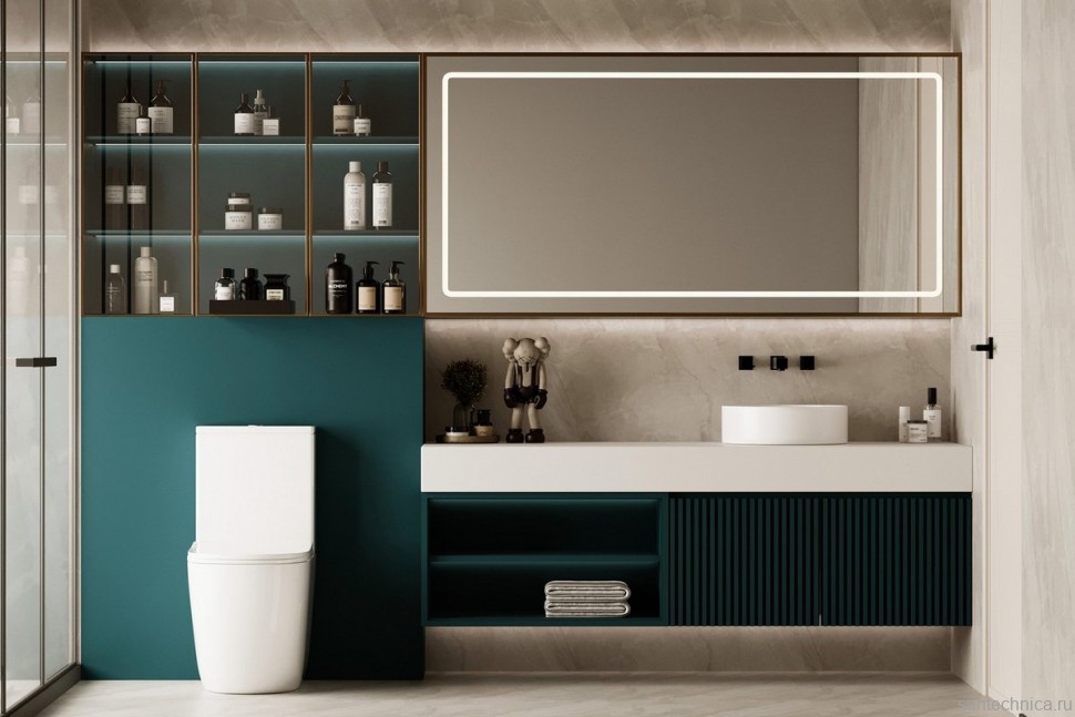 Унитаз-компакт напольный Abber Bequem AC1110T безободковый, с микролифтом, белый