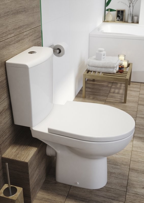 Унитаз-компакт напольный Cersanit Nature Clean On 011 3/5 DPL EO