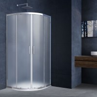 Душевой уголок Vincea Alpha VSQ-3AL900MT 90x90, профиль хром, стекло текстурное