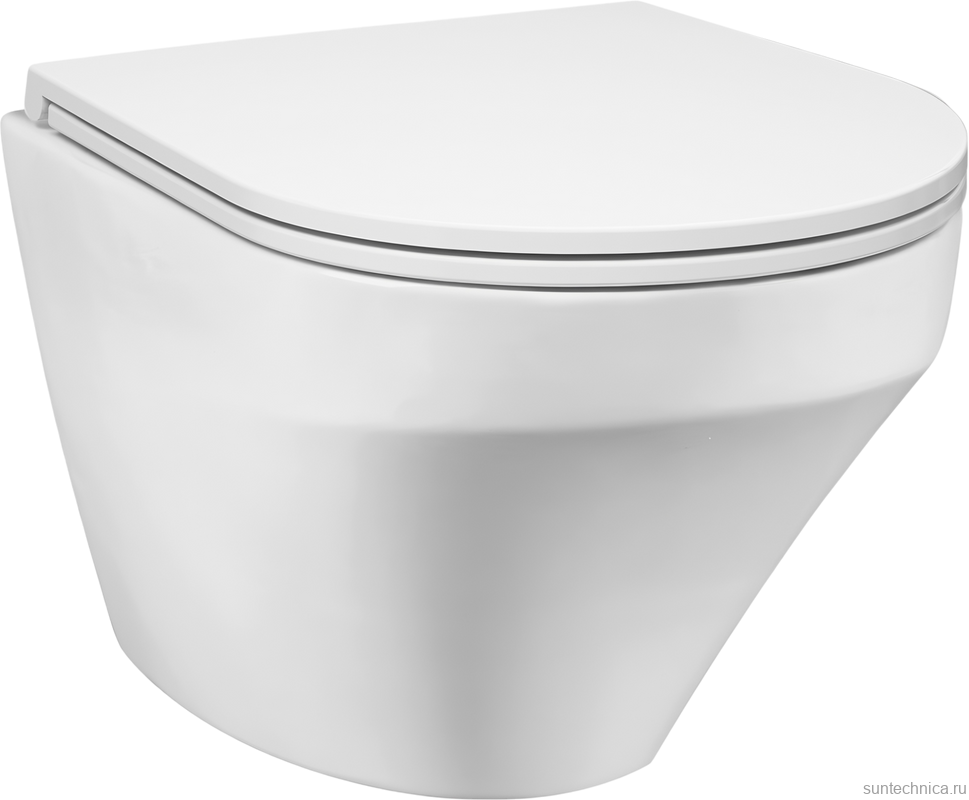 Унитаз подвесной AM.PM Inspire FlashClean C501700WH с микролифтом