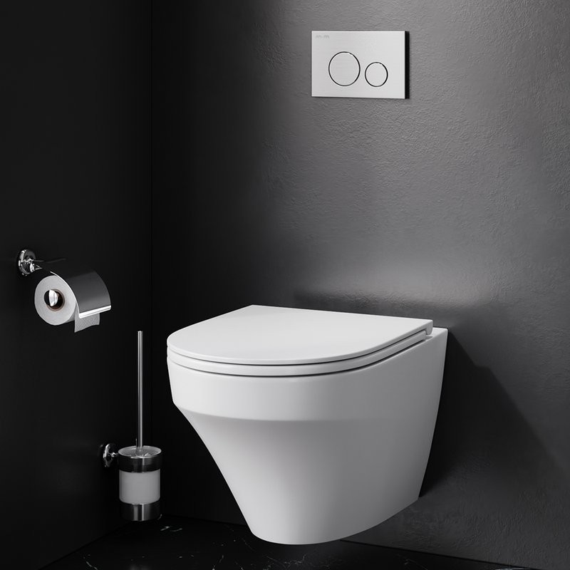 Унитаз подвесной AM.PM Inspire FlashClean C501700WH с микролифтом