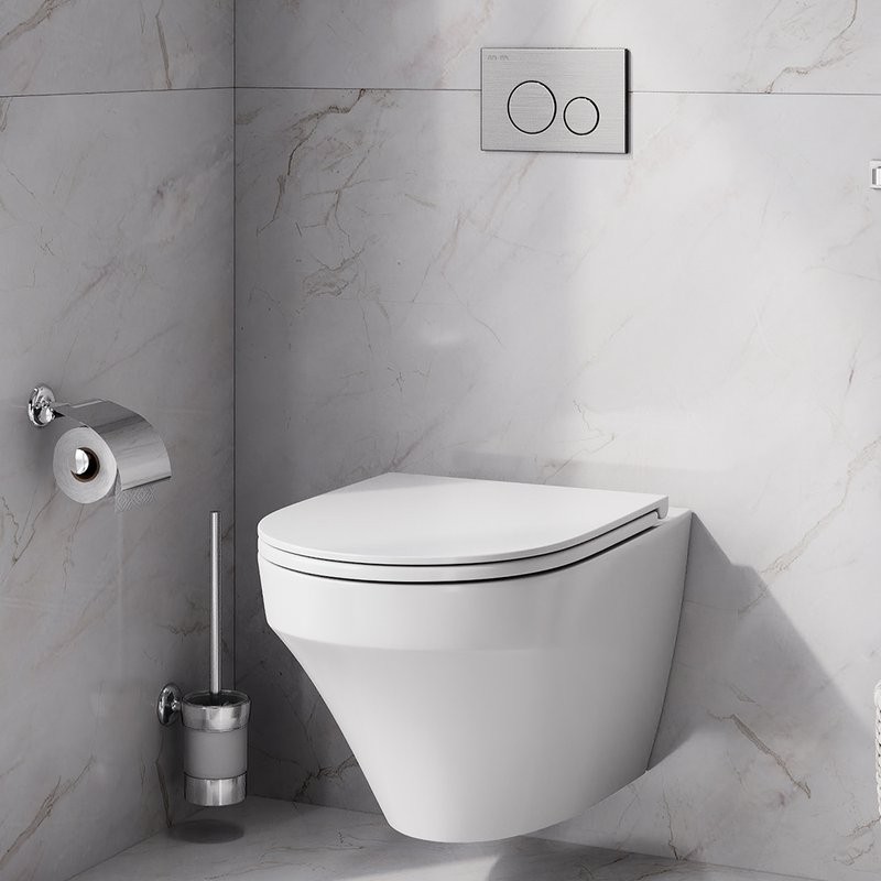 Унитаз подвесной AM.PM Inspire FlashClean C501700WH с микролифтом
