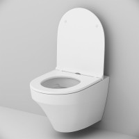 Унитаз подвесной AM.PM Inspire FlashClean C501700WH с микролифтом