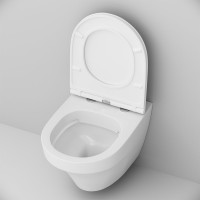 Унитаз подвесной AM.PM Inspire FlashClean C501700WH с микролифтом