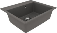 Мойка кухонная Lemark Hanka 570 9910017 серый шёлк