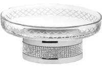 Мыльница Boheme Royal Cristal Chrome настольная Мыльница Boheme Royal Cristal Chrome настольная