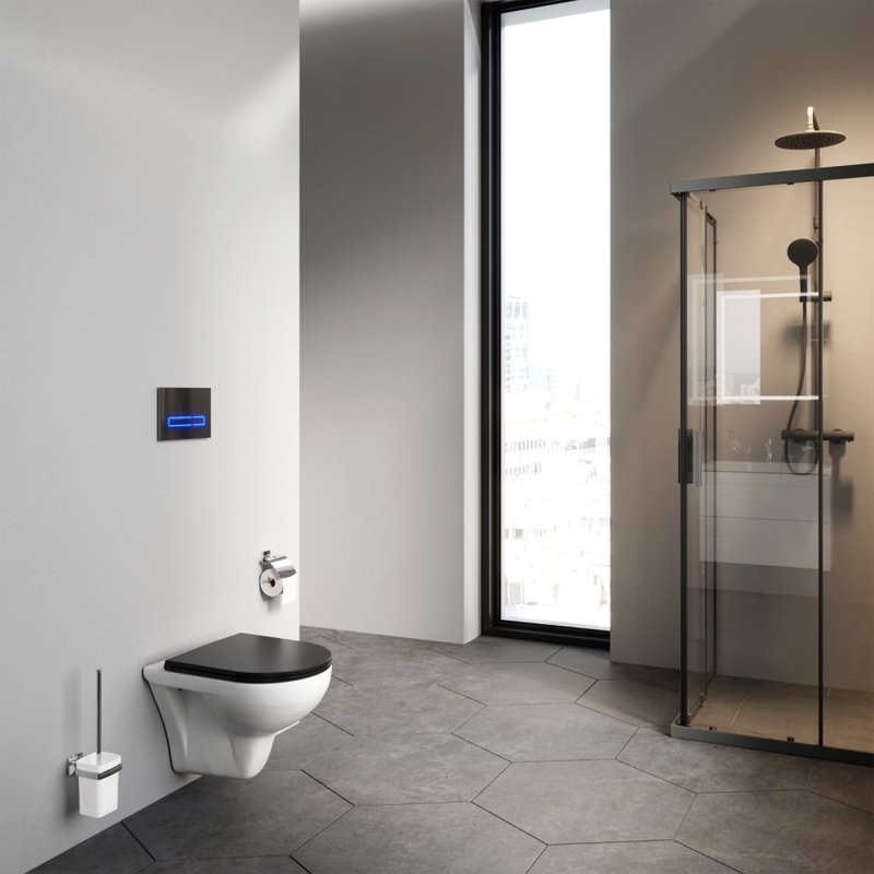 Унитаз подвесной AM.PM Gem FlashClean C901700SCmb